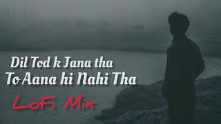 Dil Tod K Jana Tha To Aana Hi Nahi Tha LoFi Mix | Ustad Nusrat Fateh Ali Khan| LoFi747|