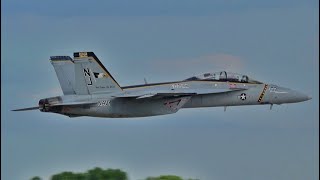 U.S. Navy F-18 Demo | Oshkosh EAA AirVenture 2023 | | Saturday July 29