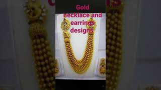 Like & share Gold necklaces design