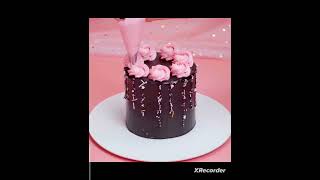 Easy colour black 🇦🇹🇦🇺 pink cake 🇦🇹🎂🇦🇺🎂🇦🇺🎂🇦🇹🎂🇦🇺So yummy🎂🇦🇹🎂🇦🇹