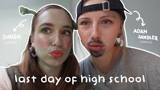 my last week of high school EVER | party, shopping, studying