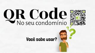 QR code no condomínio