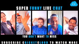 Rohit Sharma in Super Funny Mode with Chahal | Rishabh Pant Live with Suryakumar MSD Axar Ishant !!