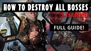 How to destroy all bosses 5-th chapter ✓ Detailed guide ➤ Black Myth: Wukong