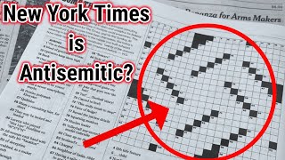 New York Times Antisemitic Crossword Puzzle is a Problem @TBRS