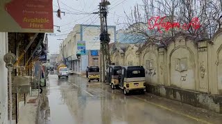 Hazara Town First Snow Fall 2023