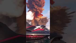 🫣😱😱😱😱jet ski the sea#مشاهد لحظة وقوع الانفجار من زوايا متعددة وصور تظهر آثار الدمار الهائل😱😱😱😱💣💣💣💣💣