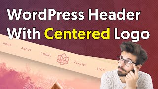 How To Make A Header Menu With A Centered Logo In WordPress With Oxygen