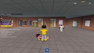 Roblox school fight