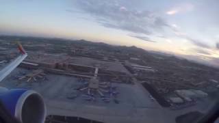 Flight Take Off:  Phoenix Arizona 03-2016 (sunrise)