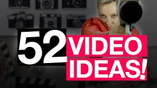 52 Video Ideas for your Business!!