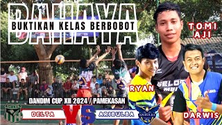 TOMI AJI, RYAN, DARWIS BUKTIKAN KELASNYA🔥DELTA VS ARIBULBA || DANDIM CUP XII 2024 PAMEKASAN