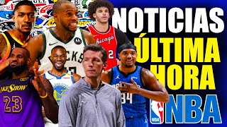 Warriors TIENE UN PLAN 🚨⏳ Lakers DE ESTRENO 🔥 Beal 😳 Bucks y Middleton ?? 💣 Carter 🤑 ULTIMA HORA NBA