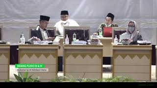 (LIVE RELAY) Pemilihan Ketua Umum PBNU I Muktamar NU 34 Lampung