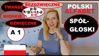 LEARN POLISH (A1). CONSONANTS: HARD AND SOFT, VOICED AND VOICELESS./ ENGLISH SUBTITLES.