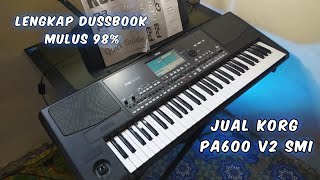 Jual Korg Pa600 Second 98% Persis Baru