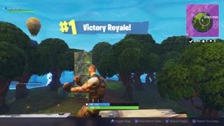 Fortnite first solo season 4 victory royale