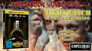 Unboxing - NIGHTWATCH - DEMONS ARE FOREVER - 4K Mediabook von Capelight Pictures