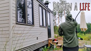 Arkea Off Grid mökkivaunussa