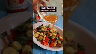 Apple Cider Vinegar Salad Dressing Recipe | Summer Salads #shorts #youtube