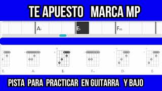 pista para practicar  en guitarra y bajo