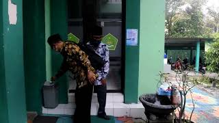 Persiapan ruang SKB CPNS di MIN 2 Sleman