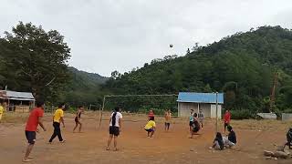 Volleyball match at B. Salvaphai Village on 21 September, 2024.(1)