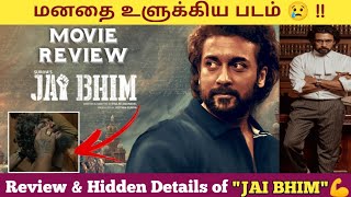 Jai Bhim Movie Review & Hidden Details | movie Made me cry 😢 | Surya | Manikandan | Prakash raj