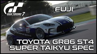 Gran Turismo 7 | Super Taikyu ST4 Toyota GR86 @ Fuji