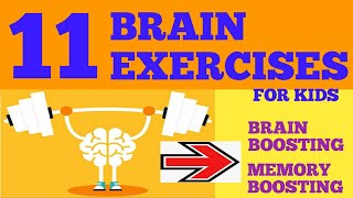 BRAIN GYM EXERCISES || Super BRAIN YOGA for kids (enhances MEMORY, boosts BRAIN and CONCENTRATION)