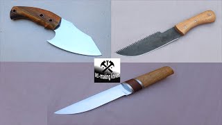 making knives . Live stream