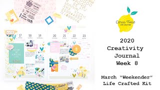 2020 Creativity Journal: Week 8 for Citrus Twist Kits