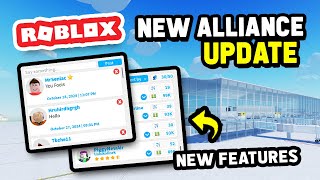 NEW ALLIANCE UPDATE in Cabin Crew Simulator (Roblox)