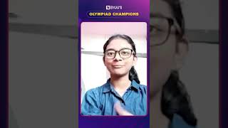 Why did you give the National Science Olympiad exam? #olympiad #byjus