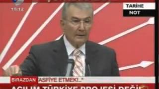 Deniz Baykal: "Kürt Açılımı ABD Projesidir!"