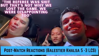 Post-Match Reactions - Balestier Khalsa v Lion City Sailors (Singapore Premier League 2 Oct '22)