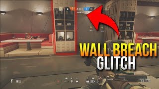 NEW Wall-Breach Glitch!! (Tower) - Rainbow Six Siege White Noise