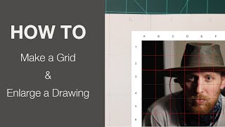 How to Enlarge a Drawing Using a Grid