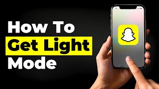 How To Get Light Mode Snapchat Tutorials