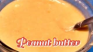 Home made peanut butter /How to make easy peanut butter Recipe /A2 kitchen