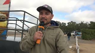 Nuestro amigo Marcel Tapia haciendo la despedida de las carreras en el CAD Cartagena en este 2022.