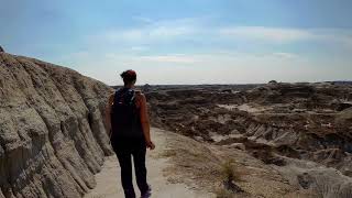 Randonnée Dinosaur Provincial Park