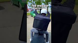 the biggest electric scooter