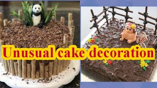 Cake recipe with Unusual decoration||Creative Town