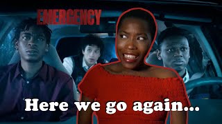 EMERGENCY GAVE DEAR WHITE PEOPLE Reaction