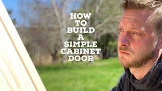 EASIEST WAY to make Shaker Style Cabinet Doors! DIY