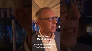 Sachsens Spitzenkandidat der AfD, Jörg Urban, über den "Softwarefehler"