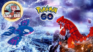 🔴Kyogre e Groudon + Evento de Hoenn dando Rayquaza✅  Rumo 26K #Fly  #LanBr