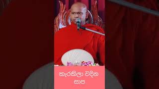 කැරකිලා වදින සාප#welimada_saddhaseela_thero #budu_bana #bana #dharmadeshana