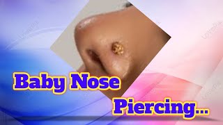 Kid's Nose Piercing | Nose Pin #nosepiercings #piercing #ytshorts #youtube